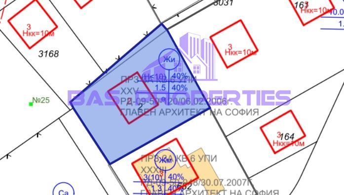 Парцел в София-с.Иваняне площ 783 цена 155000