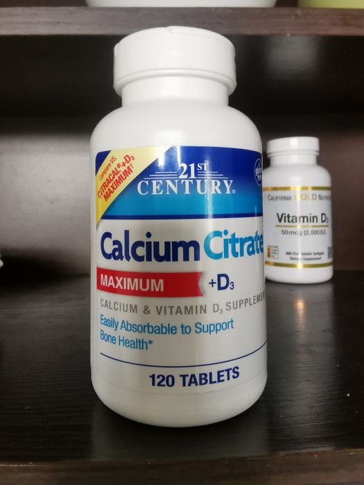 Цитрат кальция +D3 iherb