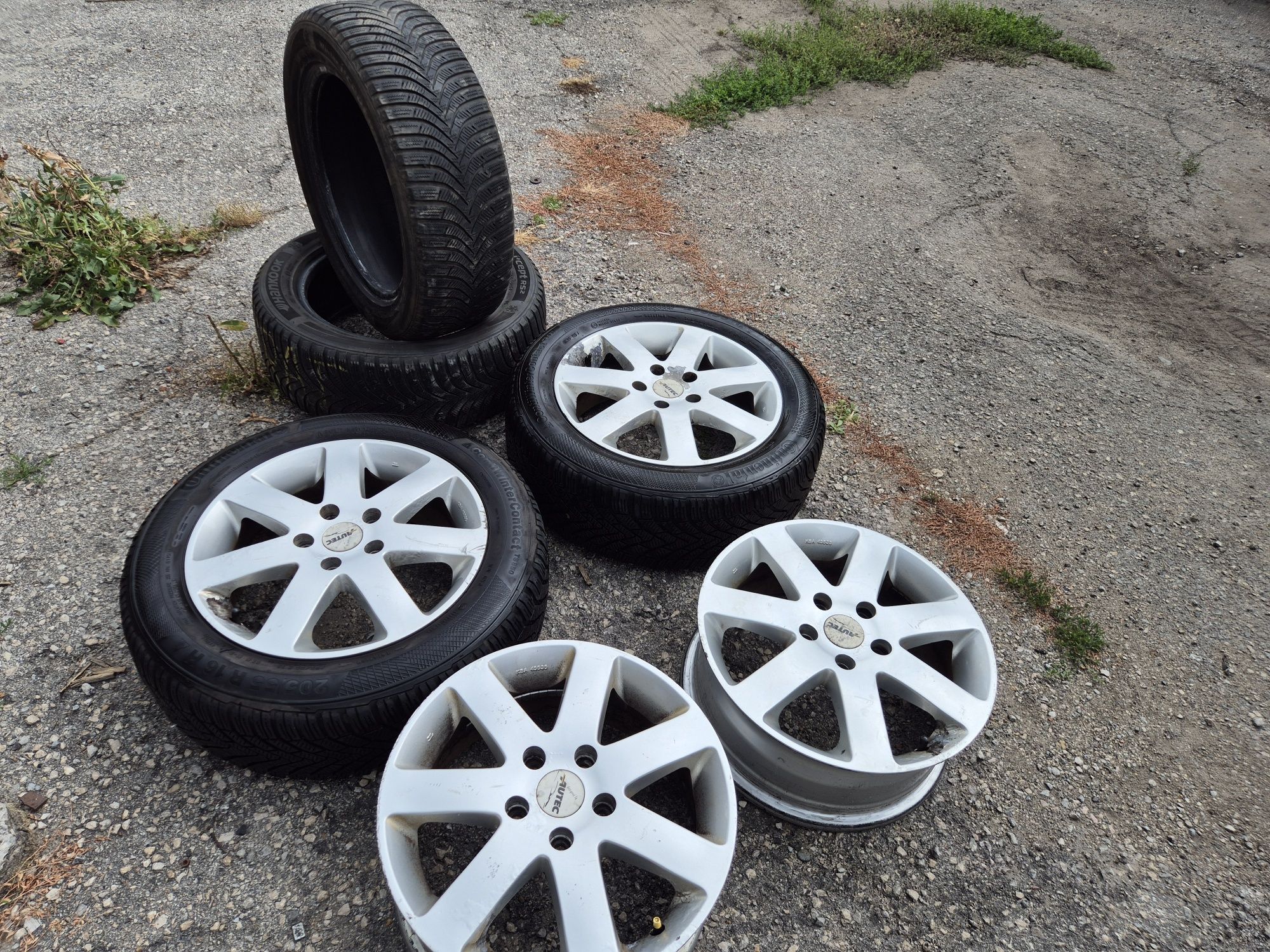 5х112/16 с гуми VW Audi Skoda Seat 5х112/16 Фолксваген Ауди Сеат