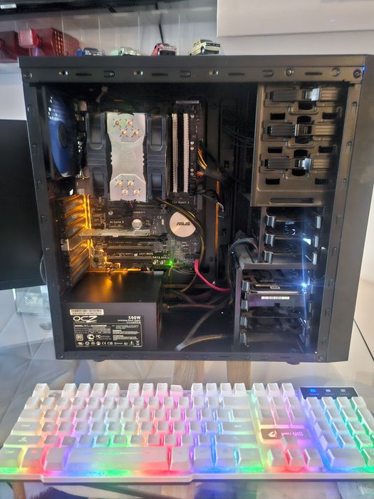 Calculator gaming asus plus monitor Asus ultra slim si kit tastaura