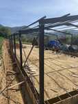 Hale structuri metalice complete acoperite cu tabla sau panou