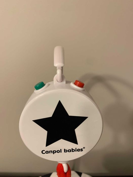 Carusel Muzical Canpol Bebelusi Alb/ Negru