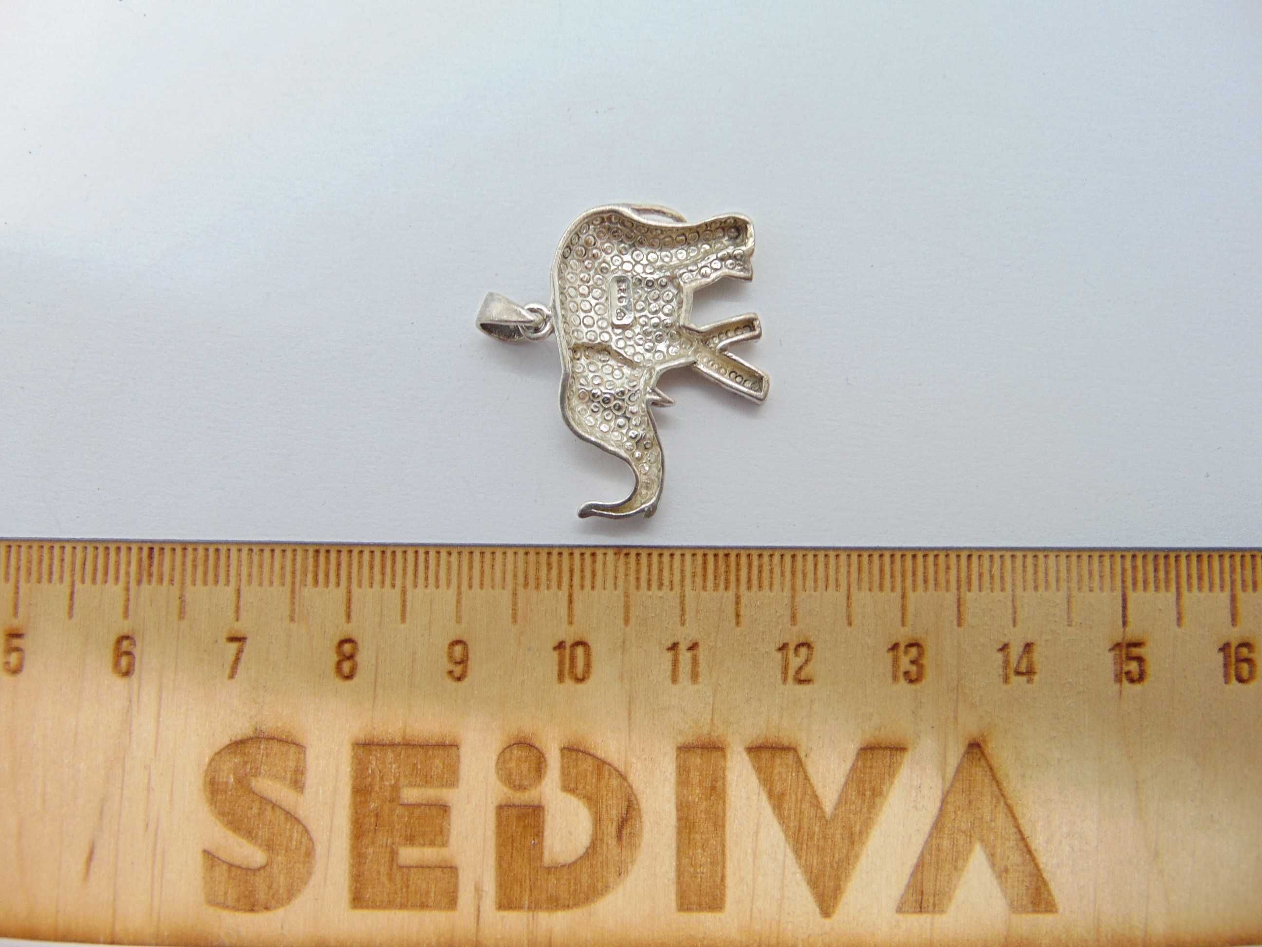 Pandantiv elefant din argint