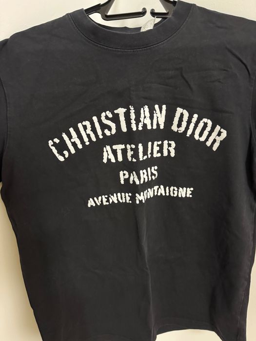 Черна тениска S-M