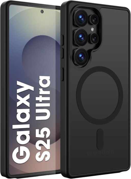 Матов magsafe кейс за samsung galaxy s25 ultra