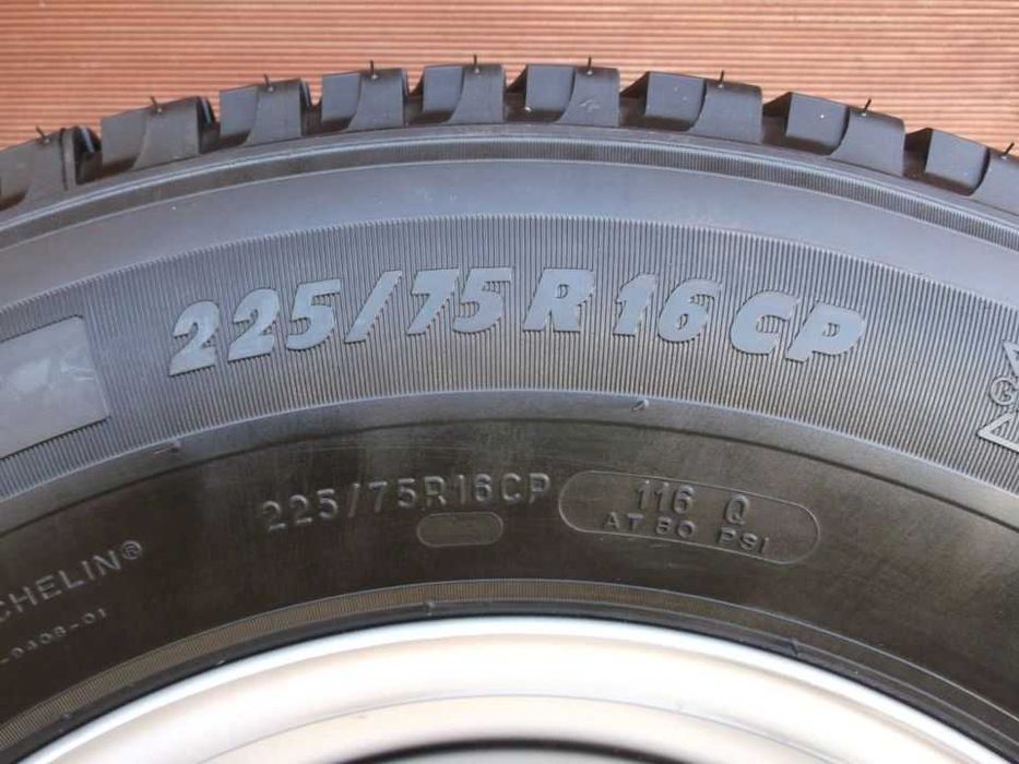 Roti NOI R16 Fiat Ducato,Boxer,Jumper, Movano MICHELIN 225 75r16C M+S