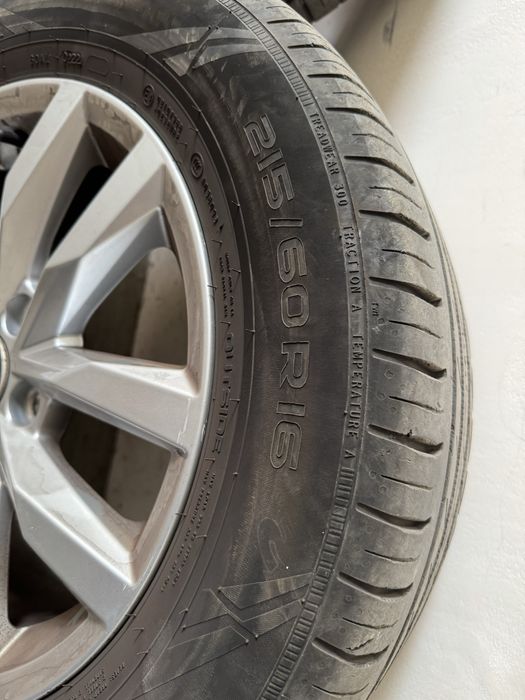 Гуми с джанти 215 60 16 Passat B8 5x112 et 41