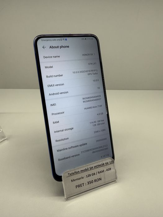 Honor 9X 128GB Blue