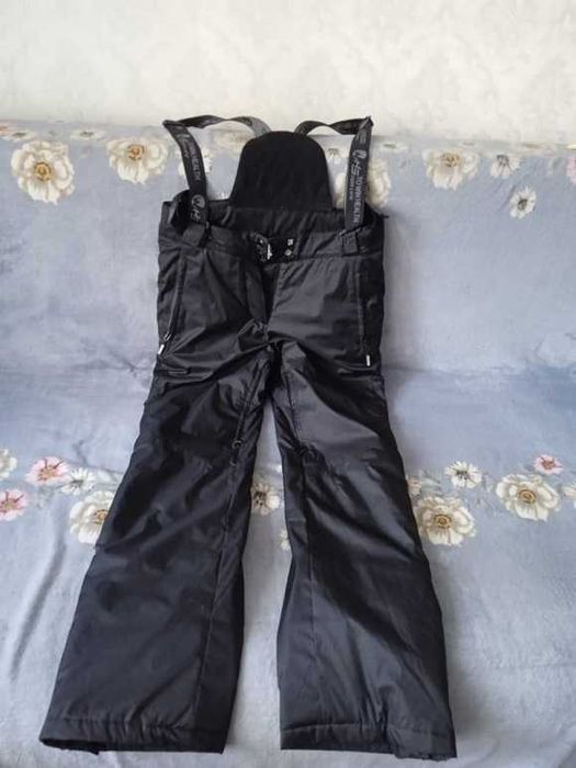 Продам болоневые утепленные брюки с лямками