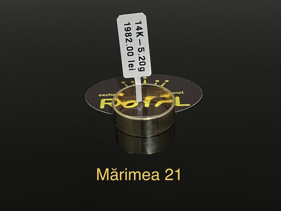 Bijuteria Royal CB : Inel stil Verigheta aur 14k 5,20gr