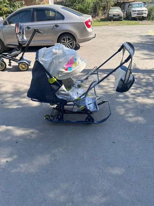 Продам б/у санки
