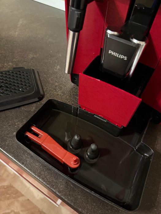 Espressor aparat cafea Philips seria 1200 rosu stare perfecta