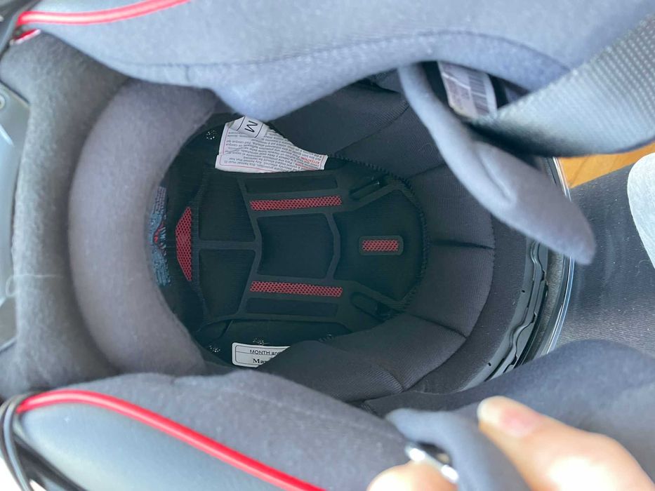 Casca HJC F70 Portocalie Marime M (purtata de 2 ori)