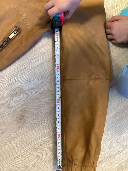 Мъжко кожено яке Massimo Dutti, Размер S