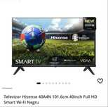 Televizor Hisense 40A4N 101.6cm 40inch Full HD Smart Wi-Fi Negru