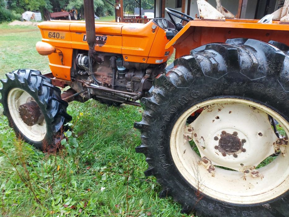 Tractor Fiat 640 DT DTC original anvelope radiale noi stare impecabilă