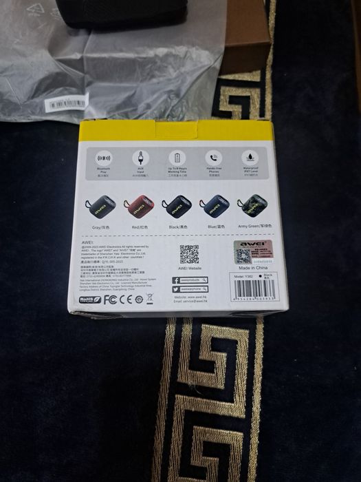 Портативная Bluetooth Колонка Awei Y382
310 000 сум