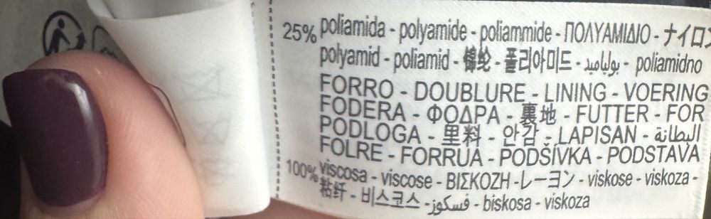 Тъмносиньо вълнено палто от Zara