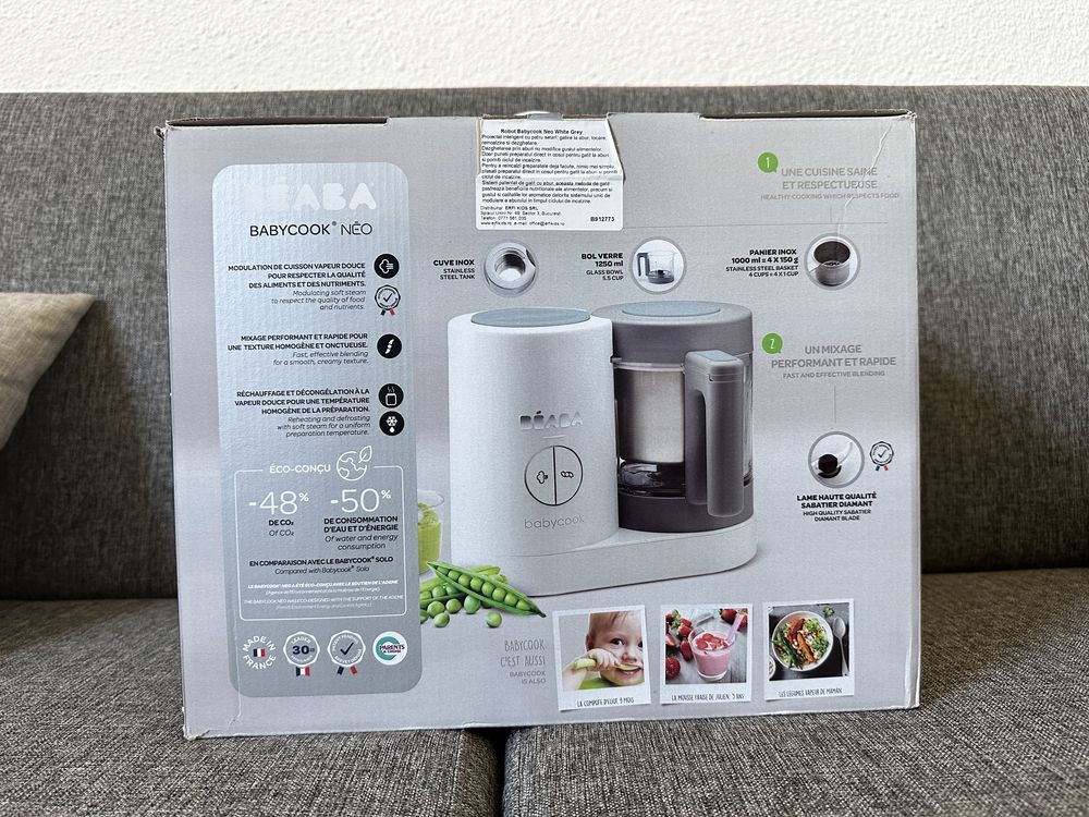 Robot Beaba Babycook Neo White Grey