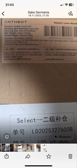 Robot de tus gazonul