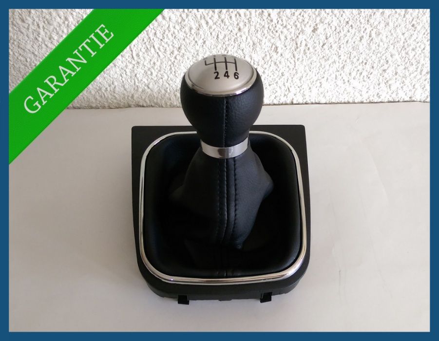 Manson schimbator + nuca PIELE + rama VW Eos / Scirocco cu 6 trepte