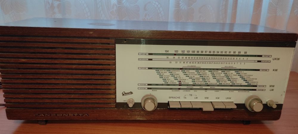 Radio vechi anii 60 graetz canzonetta