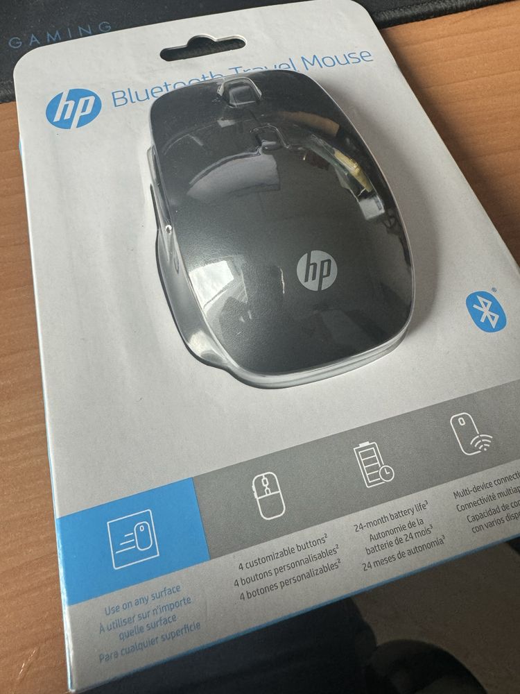 Mouse HP Travel, wireless bluetooth Negru