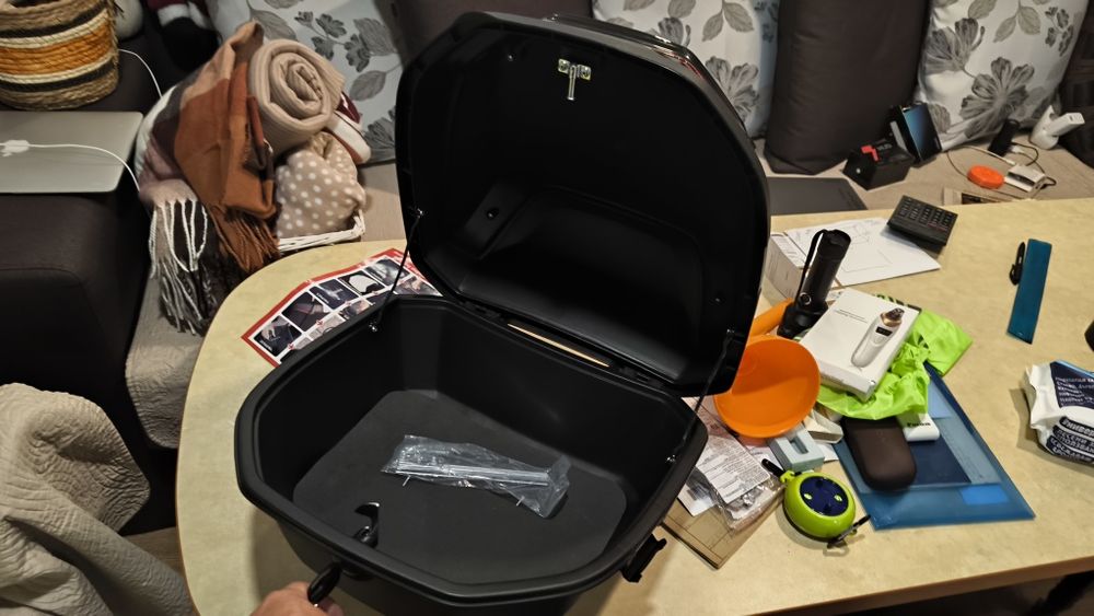 Кутия багажник за мотор или велосипед