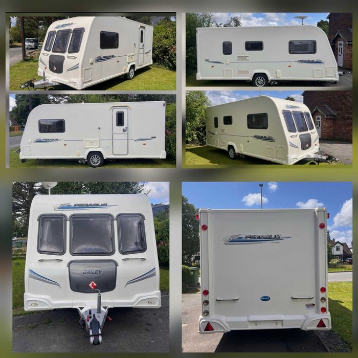 Rulota Bailey Pegasus 462 fab 2010 cu 3locuri,baie mare,ALKO,Mover,Led