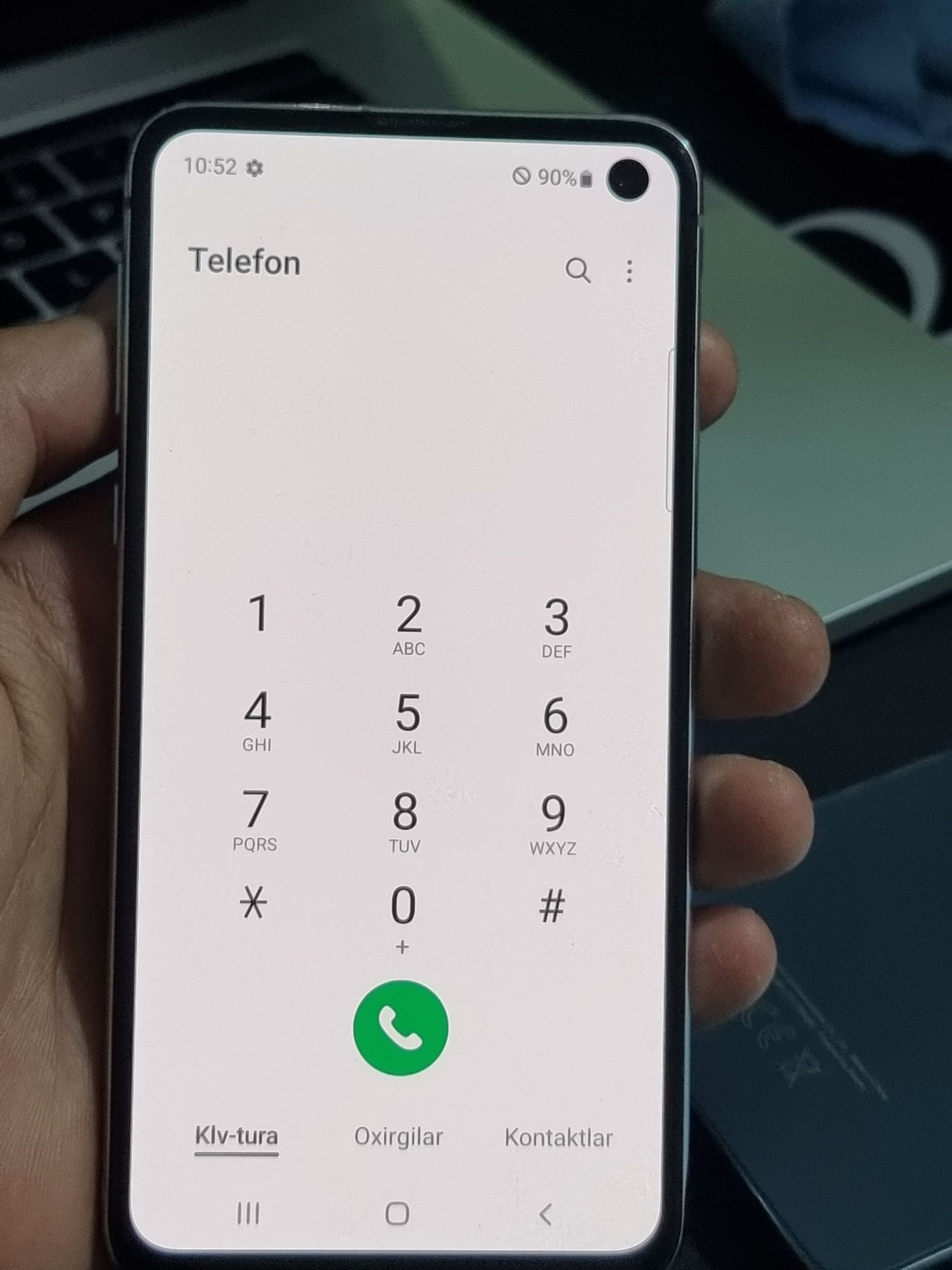 Samsung s 10 e  6/128 rangi silver