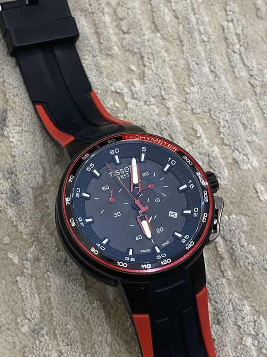 Часы Tissot T-Race | Оригинал | Швейцария | Хронограф | Сапфир