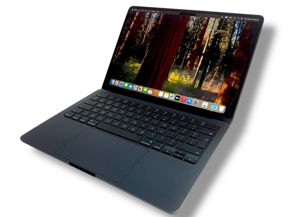 Apple MacBook Air 13 M4 16RAM 256GB Midnight 94% Батерия! Гаранция! — миниатюра 3