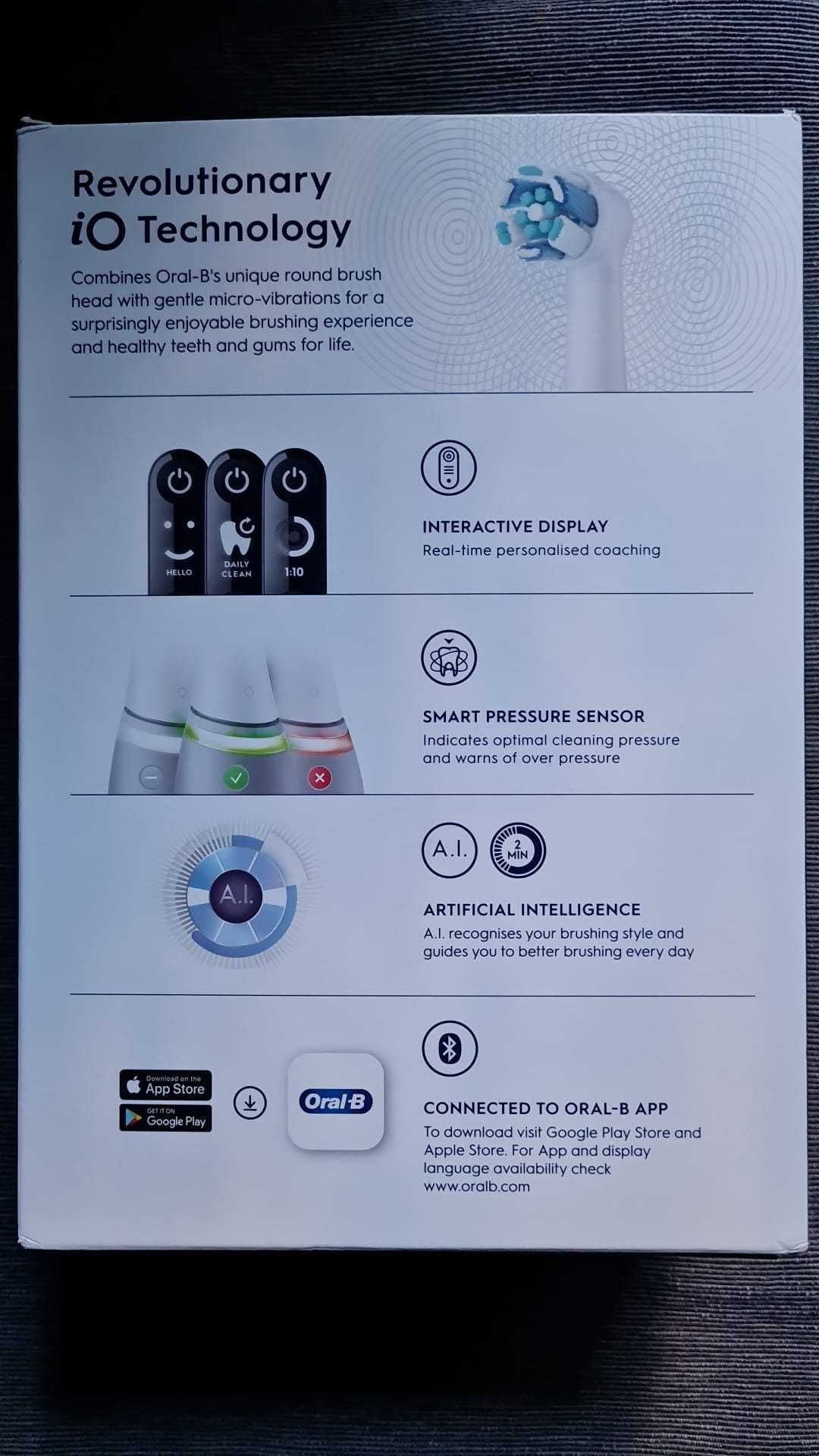 Електрическа Акумулаторна Четка за зъби Oral-B iO 6
