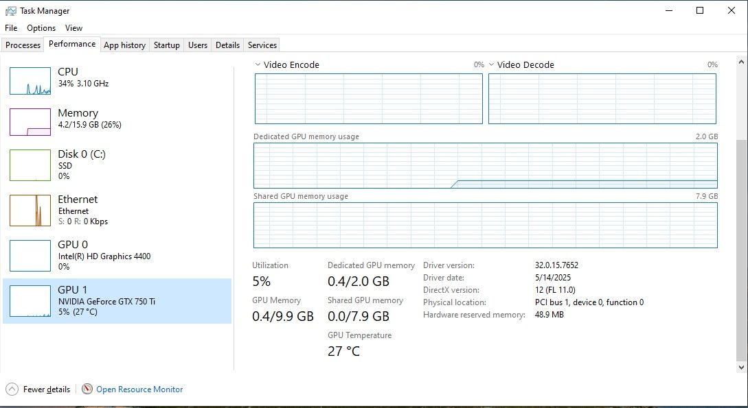 Sistem Desktop – i3 + GTX 750 Ti – 16GB RAM 450  lei