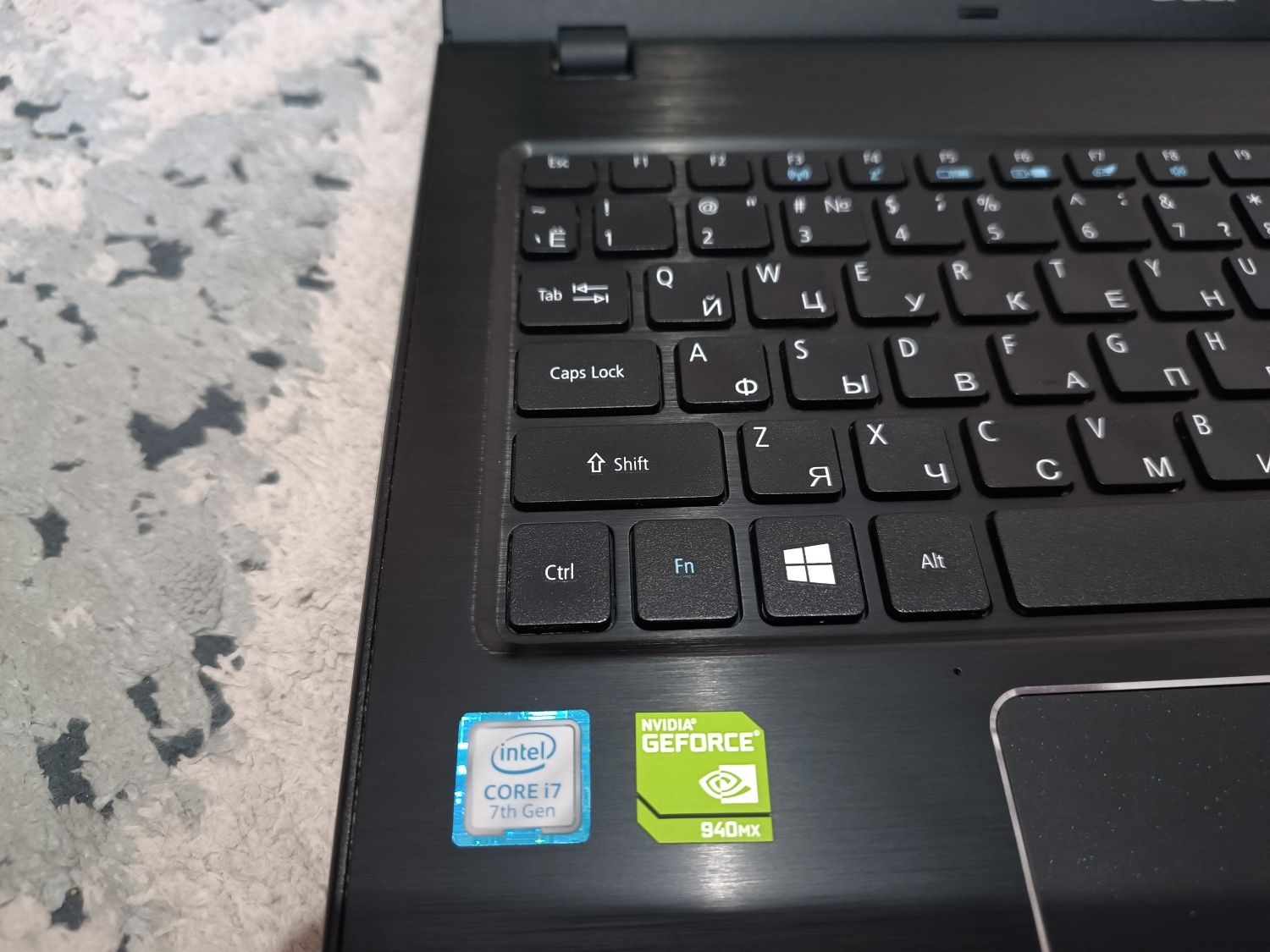 Мощный core i7 -7 с SSD ноутбук Acer