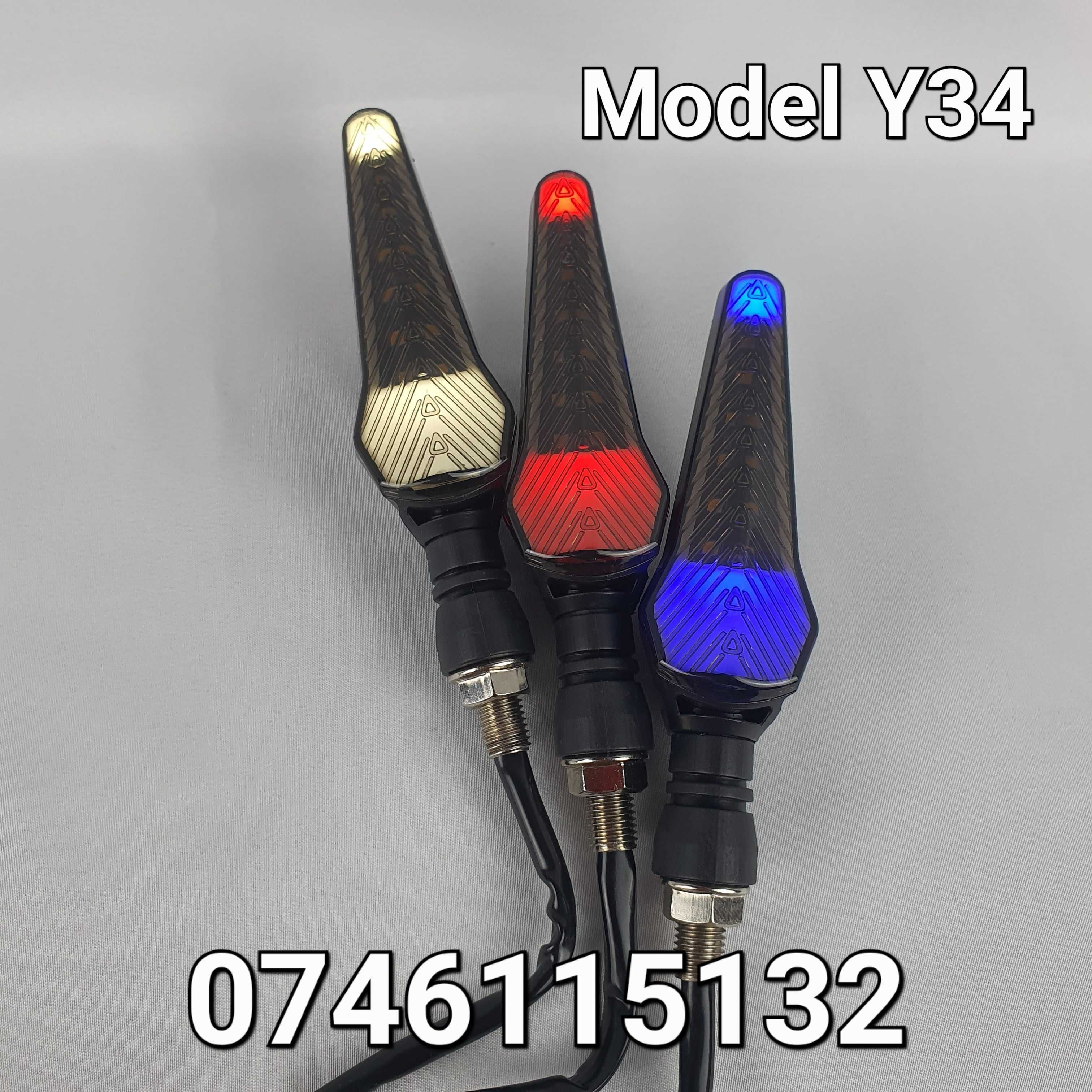 Semnalizare-Semnalizari LED Progresive-Moto Motocicleta Atv Scuter-Y34
