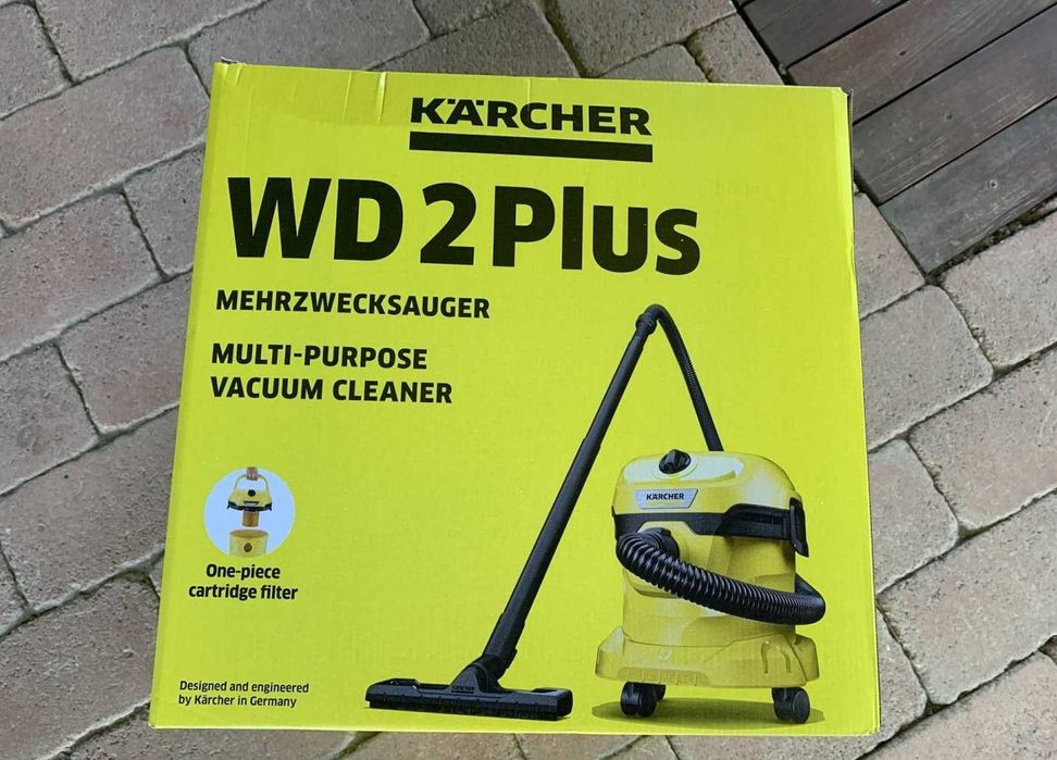 Мултифункционална прахосмукачкаKARCHER WD 2 Plus за сухо и мокро почи