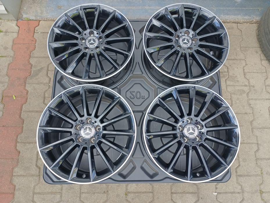 Jante originale Mercedes AMG A class W 177', 19''cu anvelope de iarnă