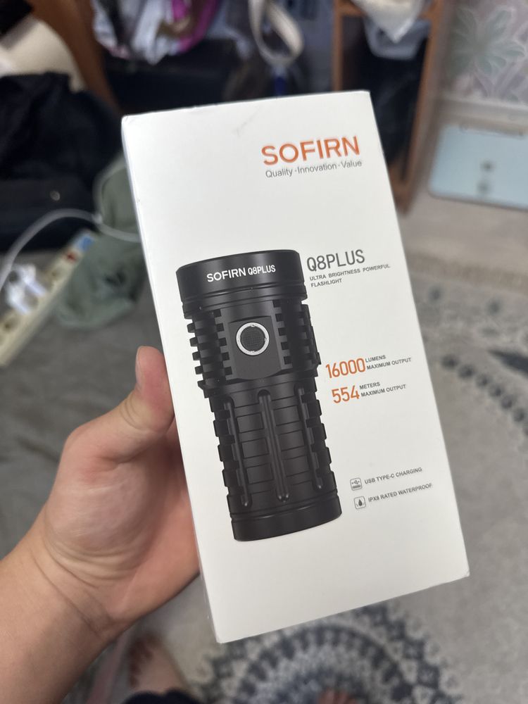 sofirn фонарик Q8 Plus