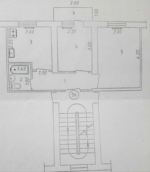 Продается квартира на ТТЗ-1 2/3/4