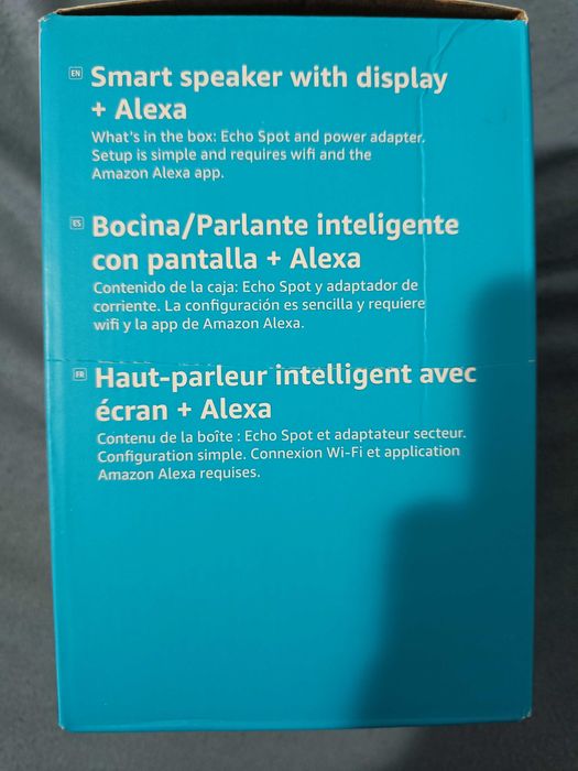 Ceas smart Amazon Echo Spot