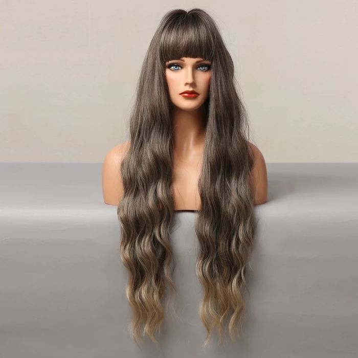 Peruca R229 (Daira-Shop.ro) Satena suvite Blonde Breton Creata Bucle