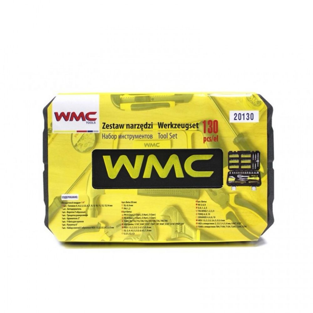 Гедоре WMC Tools 130-части 1"4