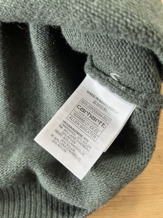 Carhartt Allen Sweater вълнен пуловер размер S-M