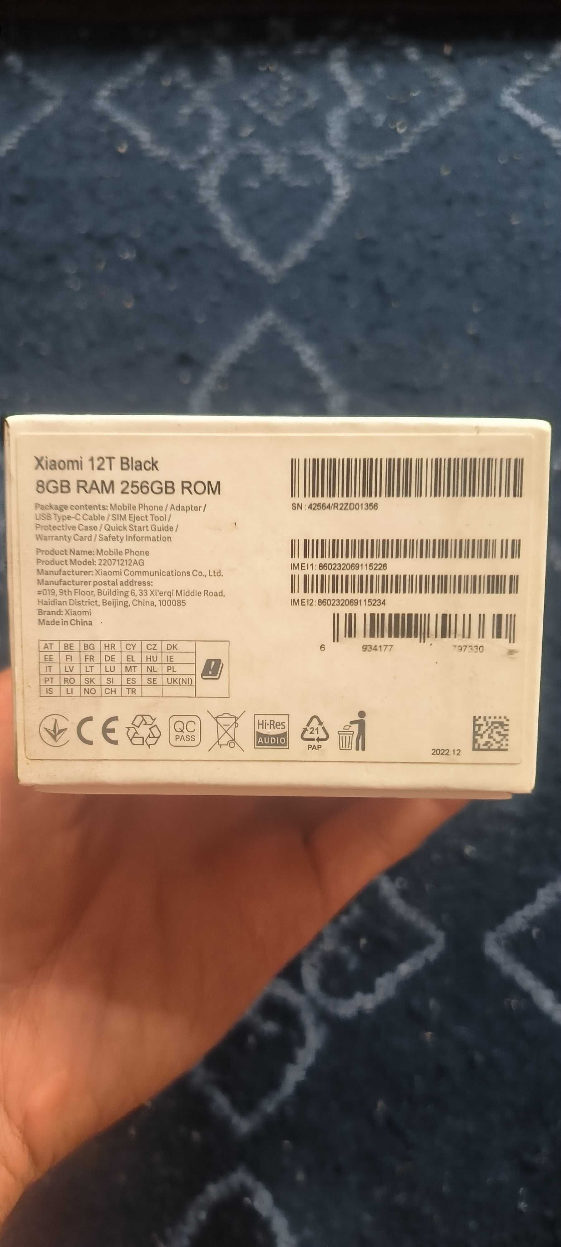 Xiaomi mi 12 T edial