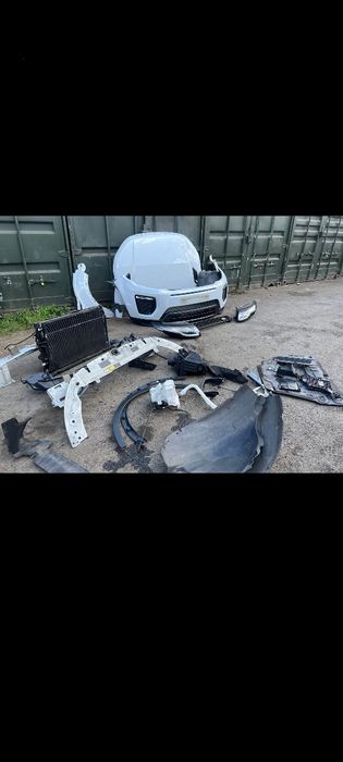 range rover Evoque броня фарове маска