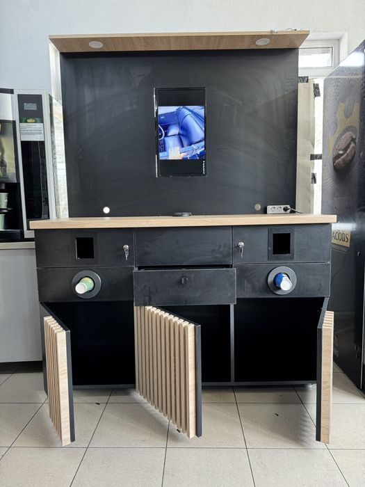 Vand mese  automate cafea (coffe corner ) accesorii design original