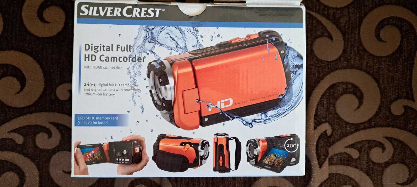 Видеокамера за подводни снимки SILVER CREST Camcorder Waterproof
