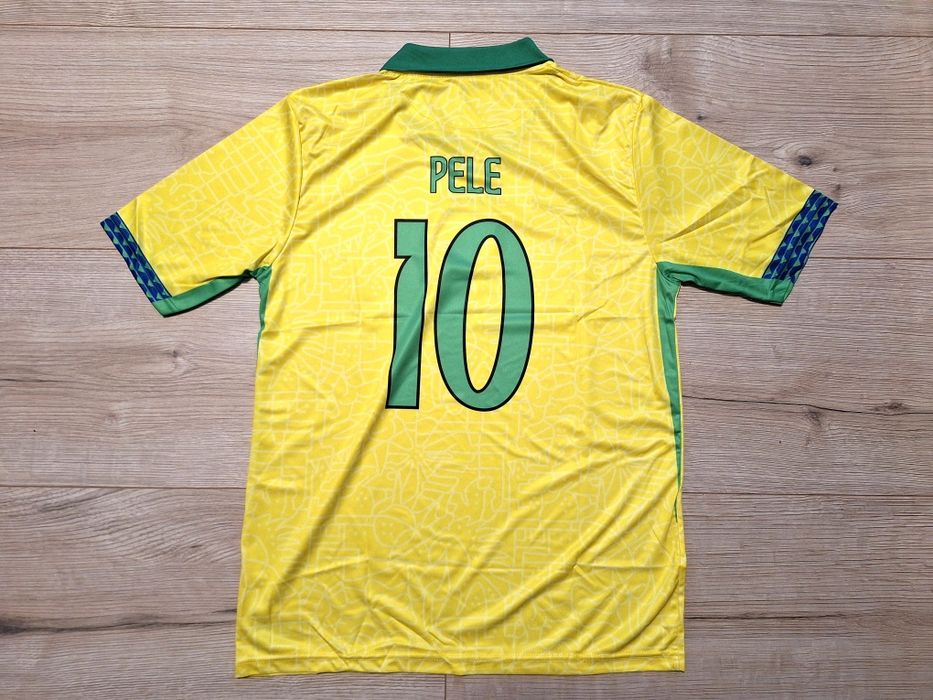 Футболна фланелка на ПЕЛЕ Бразилия нов модел!!!