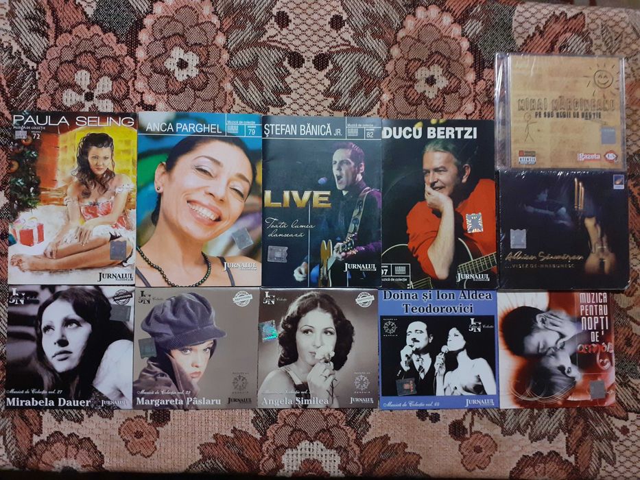 CD-uri originale cu muzică pop, folk, ambientală, simfonică & populară